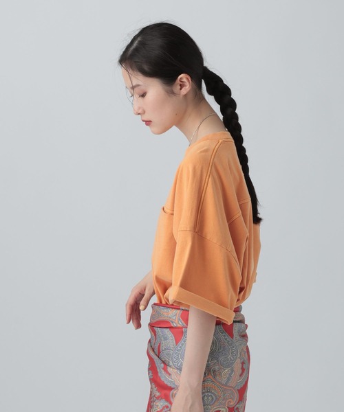 LEPSIM（レプシィム） tシャツ 半袖 ピグメントBIGT 670140 レディース