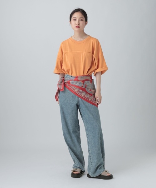 LEPSIM（レプシィム） tシャツ 半袖 ピグメントBIGT 670140 レディース