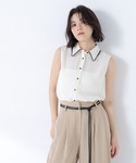 ブラウス シャツ 「山本里菜さんコラボ」レース...の詳細画像3