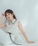 ブラウス シャツ 「山本里菜さんコラボ」レース...の詳細画像1