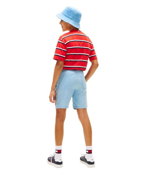 ベビー BOYS ウェーブフラッグヘリンボーンショートパンツの画像