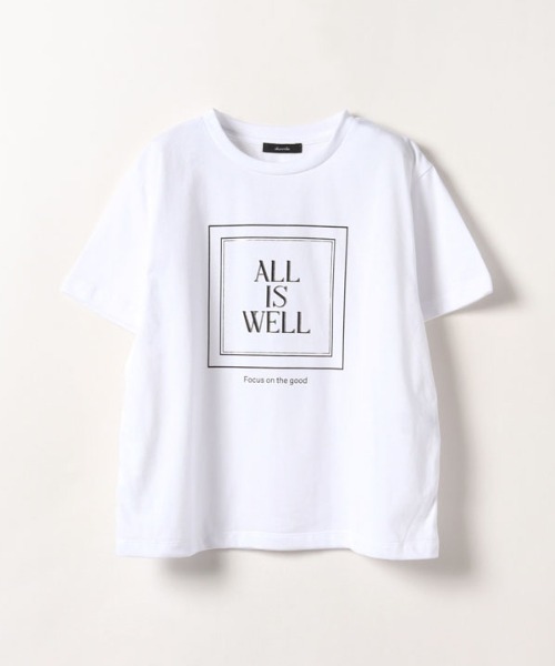 「allureville」 半袖Tシャツ 2 ブラック レディース_画像2