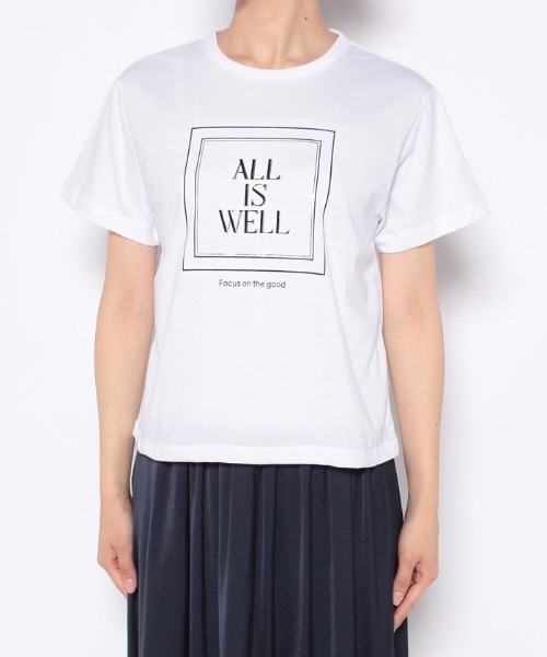「allureville」 半袖Tシャツ 2 ブラック レディース_画像3