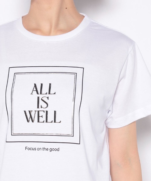 「allureville」 半袖Tシャツ 2 ブラック レディース_画像6