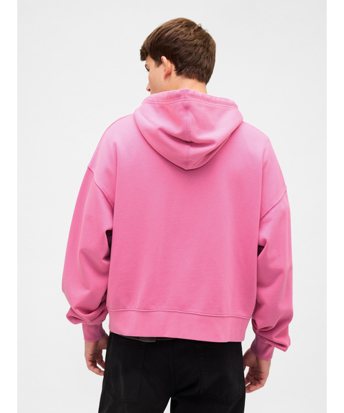 GAP（ギャップ） ジップアップパーカー X-SMALL ピンク メンズ