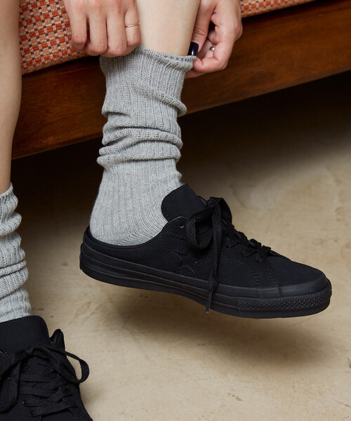 aclent Hybrid sneaker mule スニーカー　ミュール CONVERSE（コンバース） スニーカー ミュール ONE STAR SUEDE MULE