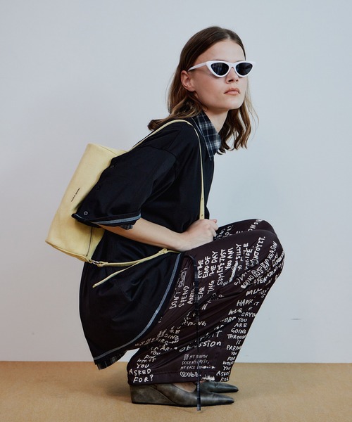 MAISON SPECIAL（メゾンスペシャル） パンツ Hand Logo Easy Pants