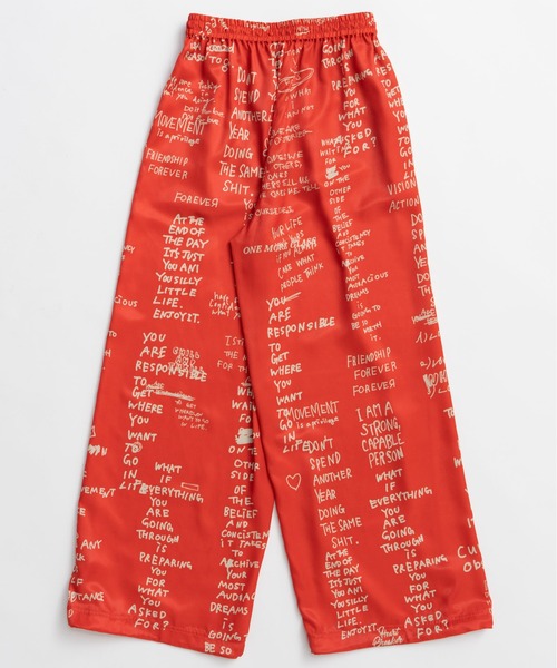 MAISON SPECIAL（メゾンスペシャル） パンツ Hand Logo Easy Pants