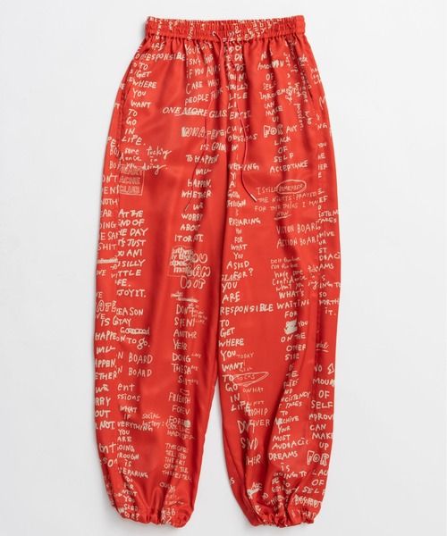 MAISON SPECIAL（メゾンスペシャル） パンツ Hand Logo Easy Pants