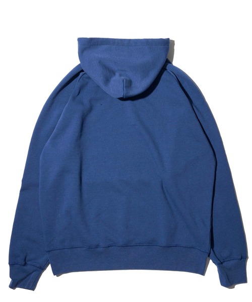 「Healthknit」 プルオーバーパーカー MEDIUM ブラック メンズ_画像3