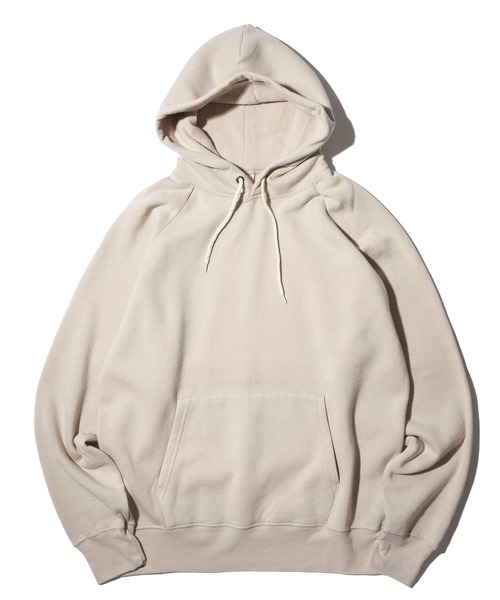 「Healthknit」 プルオーバーパーカー MEDIUM ブラック メンズ_画像4