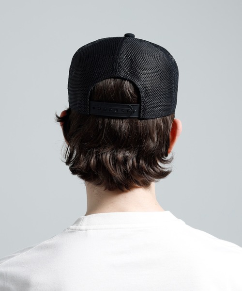 ◇ 美品 Y-3 ワイスリー ビッグロゴ トラッカー メッシュキャップ 黒 Y