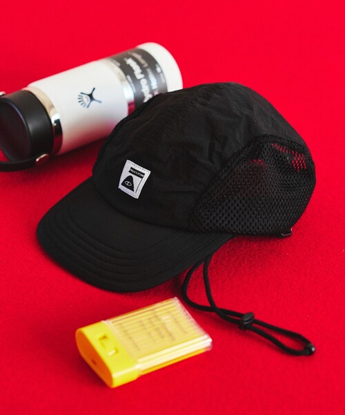 「POLeR」 メッシュキャップ ONE SIZE ベージュ メンズ_画像2