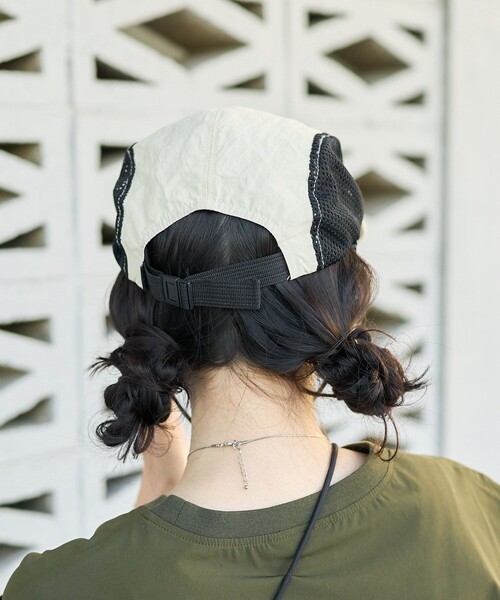 「POLeR」 メッシュキャップ ONE SIZE ベージュ メンズ_画像7