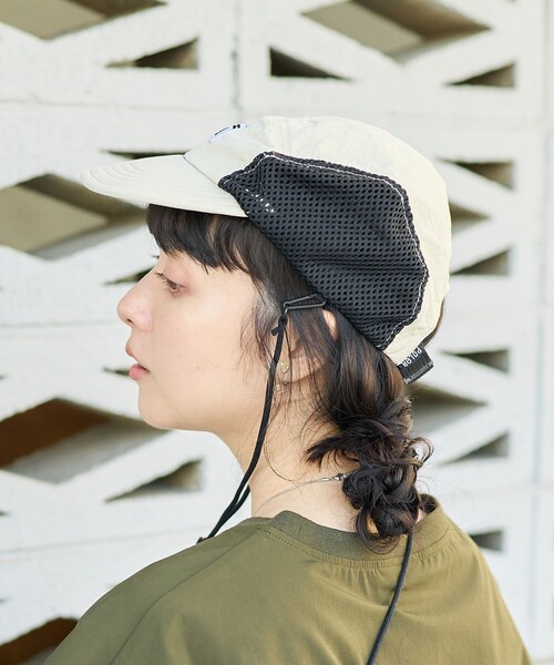 「POLeR」 メッシュキャップ ONE SIZE ベージュ メンズ_画像8