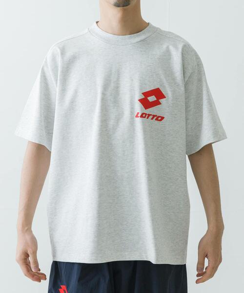 LOTTO（ロット） 半袖Tシャツ LARGE グレー メンズ : ZOZOTOWN Yahoo