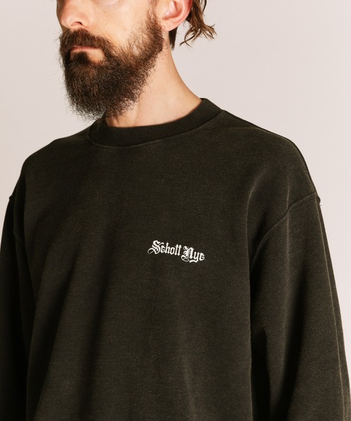 「Schott」 スウェットカットソー X-LARGE ネイビー メンズ_画像5