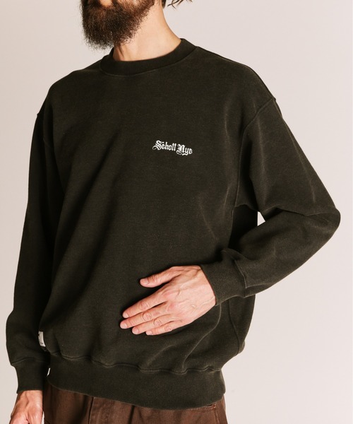 「Schott」 スウェットカットソー X-LARGE ネイビー メンズ_画像6