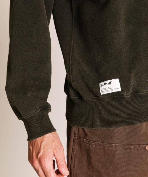 「Schott」 スウェットカットソー X-LARGE ネイビー メンズ_画像7