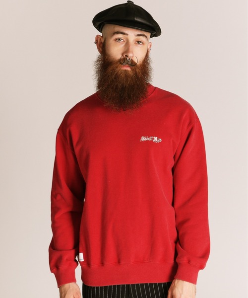 「Schott」 スウェットカットソー X-LARGE ネイビー メンズ_画像9