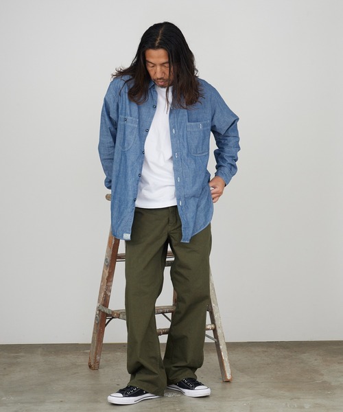 orSlow（オアスロウ） ワイドパンツ チノパン WIDE FIT FRENCH WORK