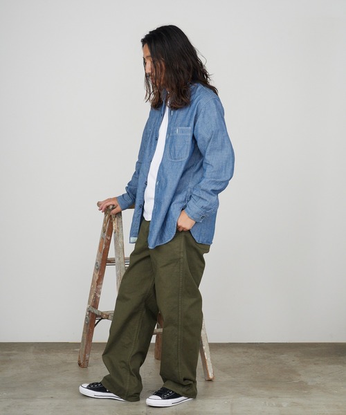 orSlowチノパンツ orSlow（オアスロウ） ワイドパンツ チノパン WIDE FIT FRENCH WORK