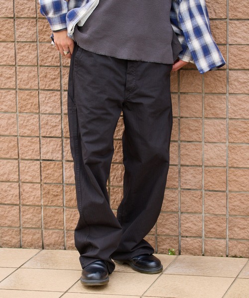 orSlow（オアスロウ） ワイドパンツ チノパン WIDE FIT FRENCH WORK