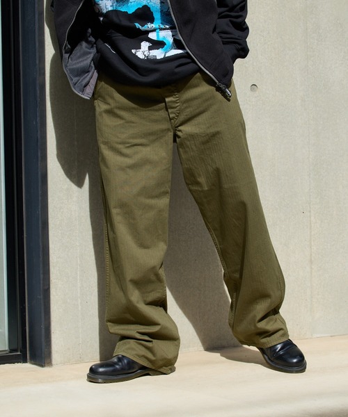 orSlow（オアスロウ） ワイドパンツ チノパン WIDE FIT FRENCH WORK