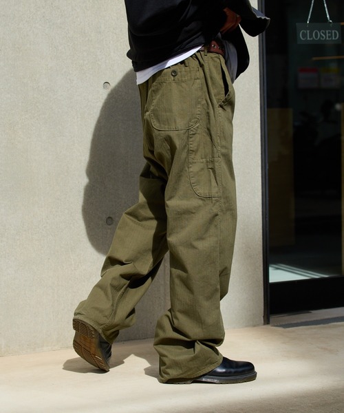 orSlowチノパンツ orSlow（オアスロウ） ワイドパンツ チノパン WIDE FIT FRENCH WORK