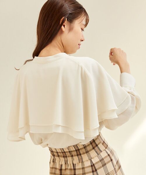 「MAJESTIC LEGON」 長袖ブラウス MEDIUM ブラック レディース_画像9