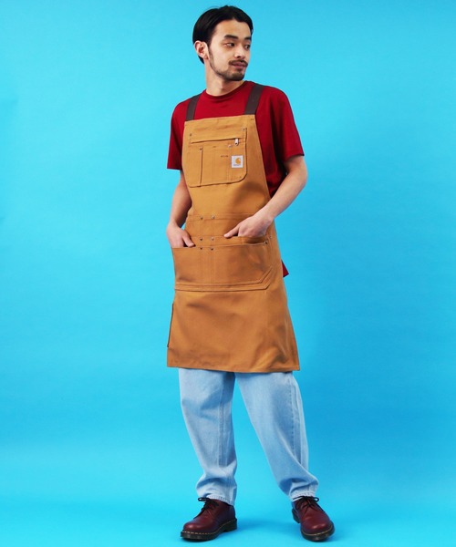 Carhartt オーバーオール エプロン付き ダック ノンウォッシュ Carhartt オーバーオール エプロン付き ダック ノンウォッシュ