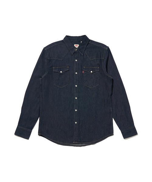 Levi's（リーバイス） シャツ ウエスタンシャツ ブルー RED CAST RINSE