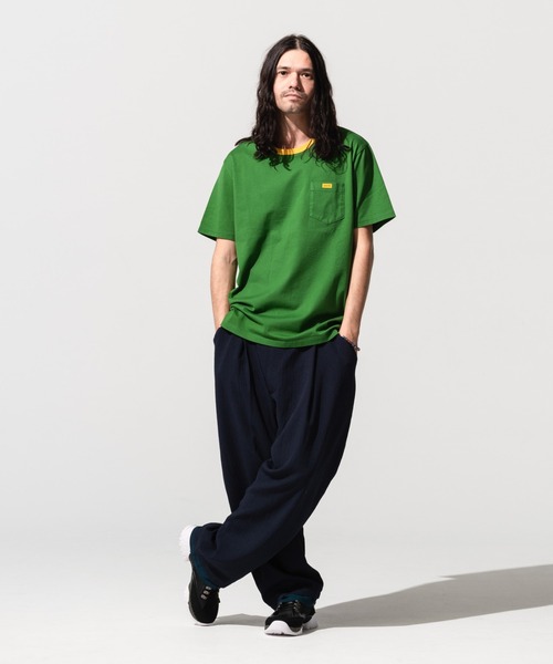 glamb（グラム） ワイドパンツ パンツ Fake layered wide pants 