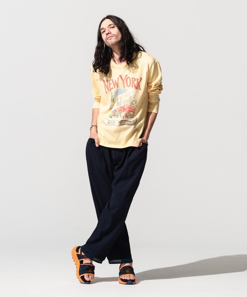 glamb（グラム） ワイドパンツ パンツ Fake layered wide pants 