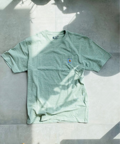 【carhartt】\"S/S Gellar Pocket\" ボーダー コットンTシャツ/2色 Carhartt カーハート ポケT メンズ 正規品 CARHARTT WIP 半袖T