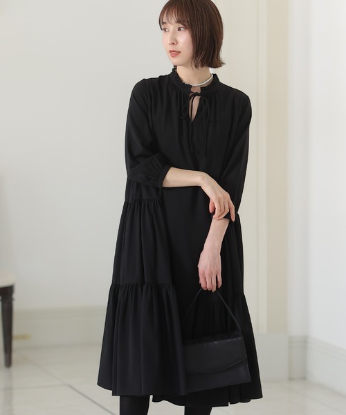 PourVous ドレス フレアシルエット パーティードレス 大きい