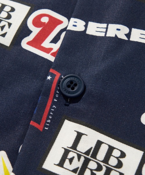 LIBERE ブラウス シャツ リベーレ / STICKER PACK SHIRT ビッグ