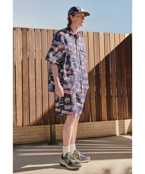 LIBERE ブラウス シャツ リベーレ / STICKER PACK SHIRT ビッグ