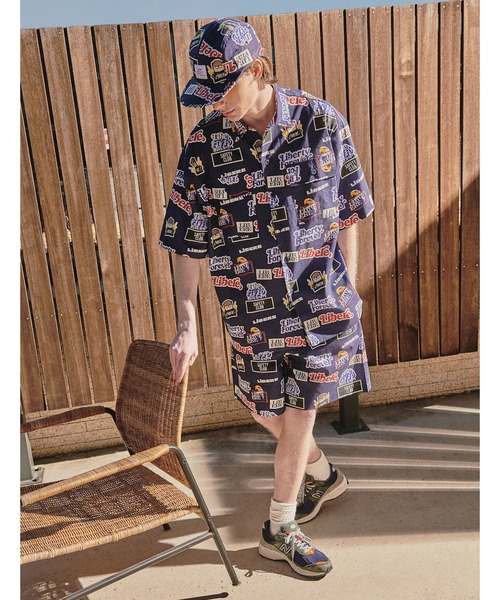 LIBERE ブラウス シャツ リベーレ / STICKER PACK SHIRT ビッグ