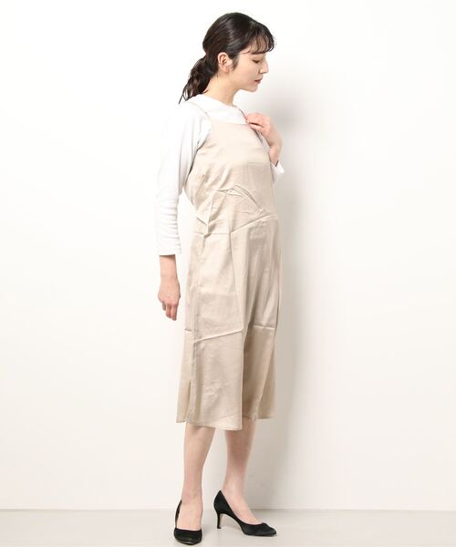 mina perhonen sunny rain ウール La3458 半袖ドレス ワンピース  