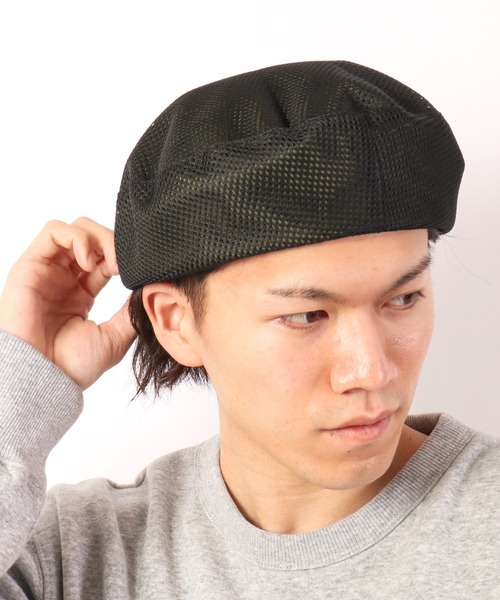 黒いメッシュベレー帽 フリーサイズ 黒いメッシュベレー帽 フリーサイズ 黒いメッシュベレー帽