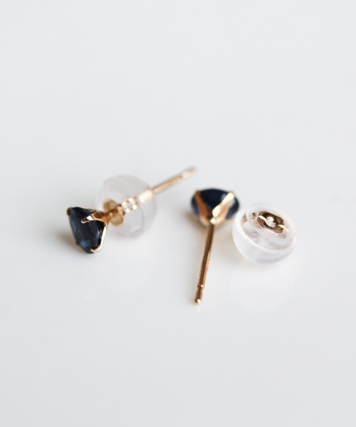 cui-cui（キュイキュイ） ピアス カラーストーン ピアス | K10YG