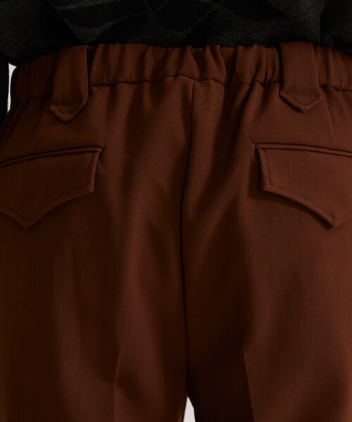 H＞DOUBLE CLOTH FLARE PANTS/パンツ