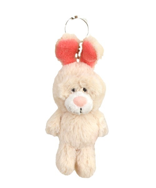 NICI  ⭐︎ うさぎ ⭐︎ NICI キーホルダー うさぎ イニシャル S 美品 プラザ plaza