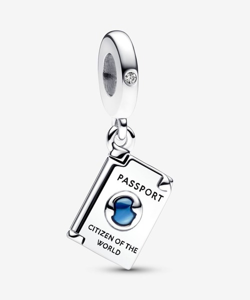 PANDORA（パンドラ） チャーム オープン パスポート ダングル チャーム