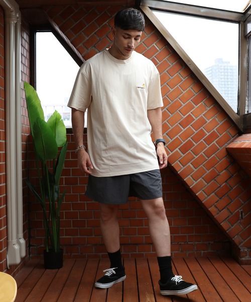 ★Carhartt★ロゴ 刺繍 Tシャツ Carhartt tシャツ ロゴ刺繍Tシャツ メンズ レディース