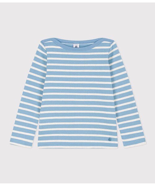 PETIT BATEAU トレーナー マリニエール長袖プルオーバー キッズ