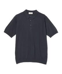 ジョンスメドレー XL コットン ポロシャツ ブラック REID JOHN SMEDLEY（ジョンスメドレー） ポロシャツ JOHN SMEDLEY / REID