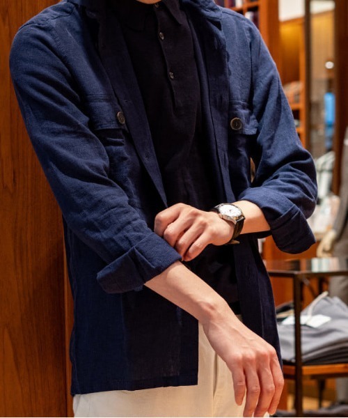 ポロシャツ JOHN SMEDLEY / REID コットン ポロシャツ メンズの画像