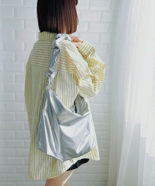 未使用新品 NOWHOW ショルダーバッグ JULY NINE ジュライナイン SEQUEL MESH-NET メッシュショルダー
